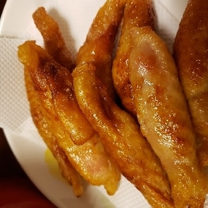 鶏皮餃子